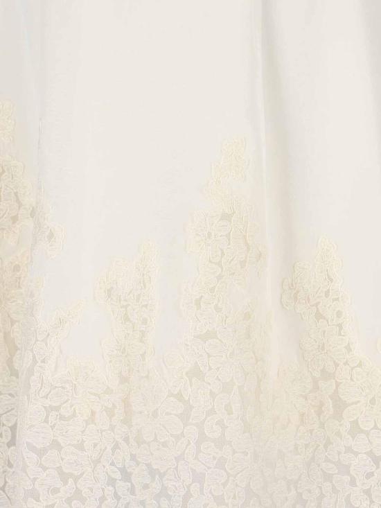 26SS 에르마노 설비노 미디 스커트 D482Q321APVKX14800 White - ERMANNO SCERVINO