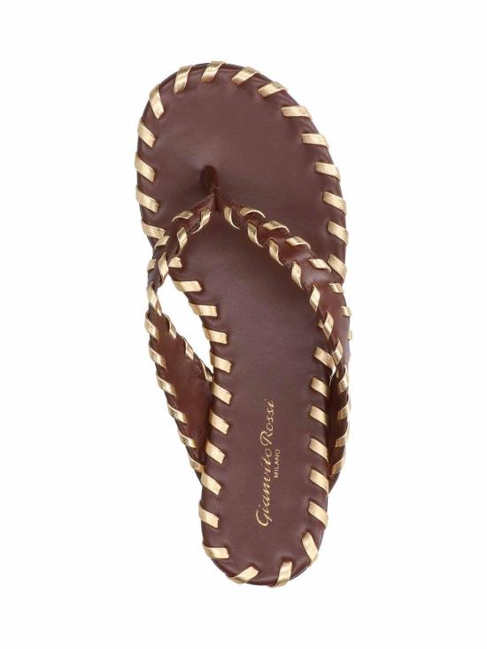 26SS 지안비토로시 샌들 G1017305CUONXNMKBW Brown - GIANVITO ROSSI