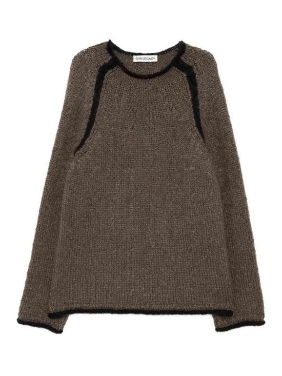 25FW 아워레가시 라이더 라운드넥 모헤어 스웨터 M4253RSBRAUN Brown