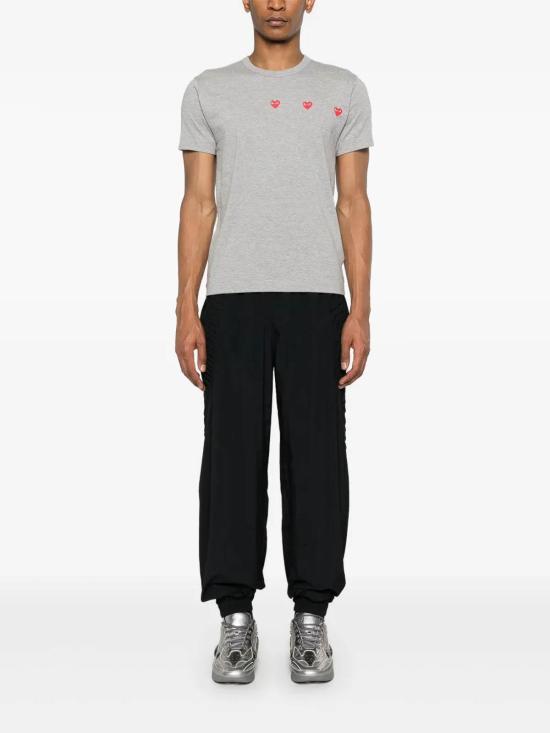 25FW 꼼데가르송 반팔 티셔츠 AXT337051GREY - COMME DES GARCONS