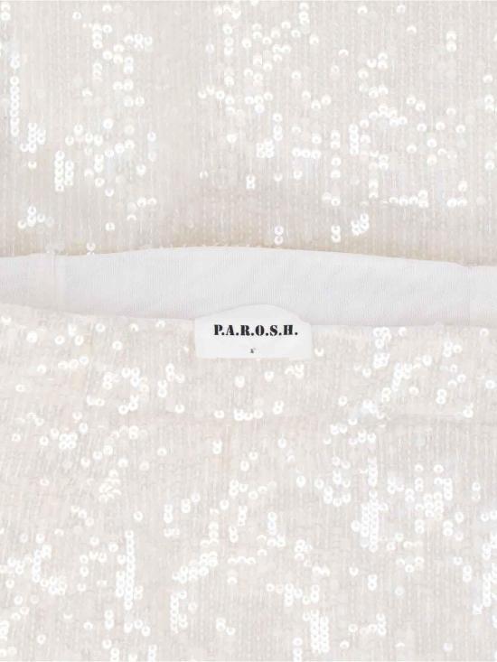 26SS 파로쉬 미디 스커트 D621538001 White - PAROSH