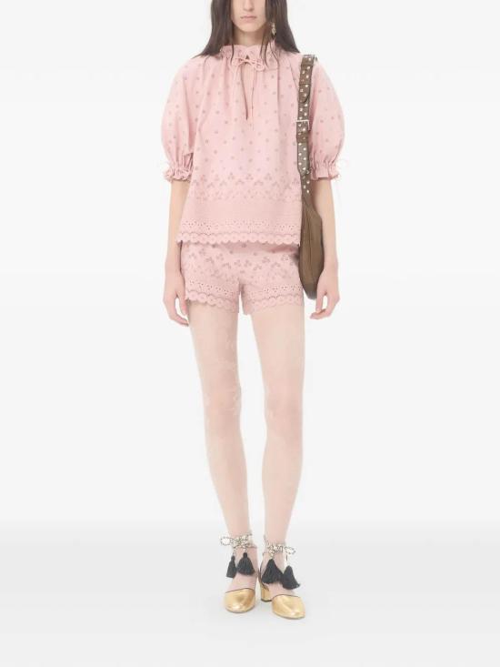 26SS 발렌티노 가라바니 민소매 티셔츠 BAEBL0A3Q9YD Pink - VALENTINO GARAVANI