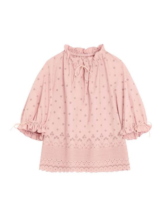 26SS 발렌티노 가라바니 민소매 티셔츠 BAEBL0A3Q9YD Pink