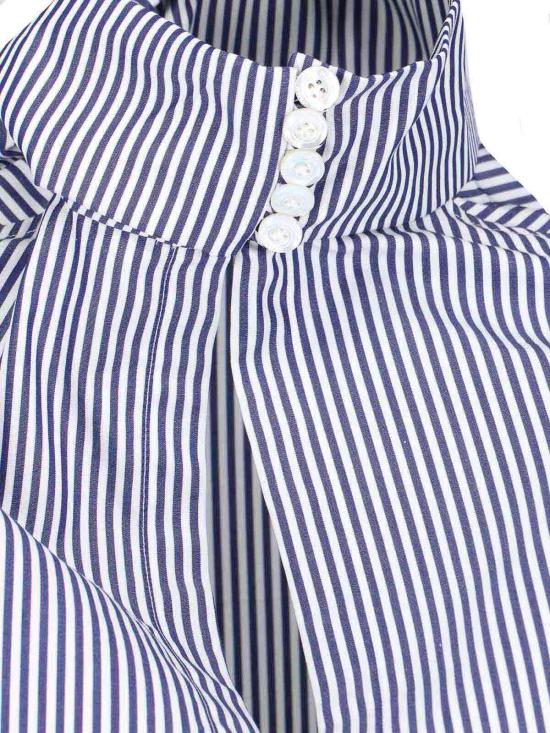 25FW 피나모레 블라우스 C0499LINDSAYLINDSAY03 Blue - FINAMORE