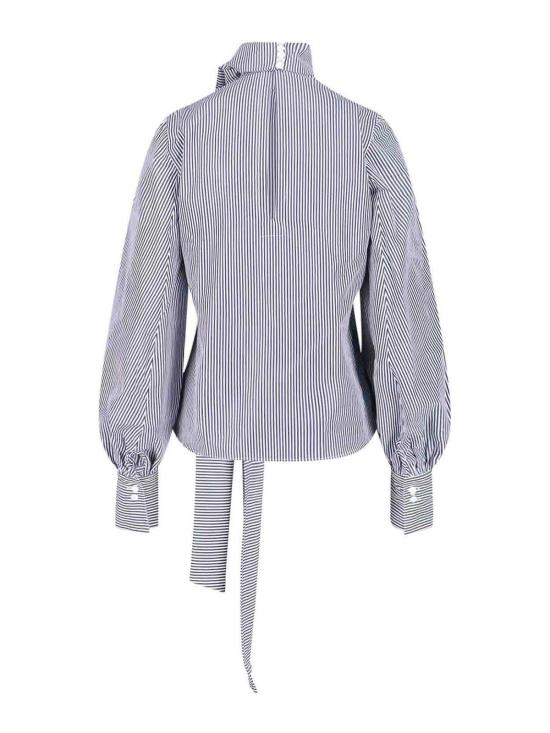 25FW 피나모레 블라우스 C0499LINDSAYLINDSAY03 Blue - FINAMORE