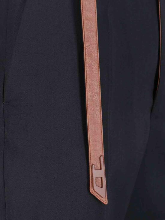 26SS 디젤 P-NEDAR 바이커 벨트 스트랩 테일러드 팬츠 A228770WICS9XXA Black - DIESEL