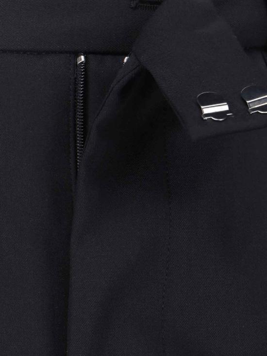 26SS 비비안웨스트우드 팬츠 1F010008W01CLN401 Black - VIVIENNE WESTWOOD