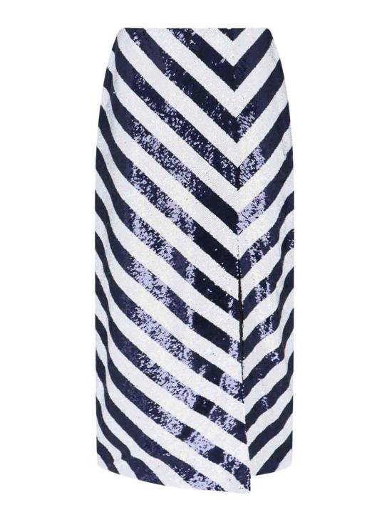 26SS 랄프 로렌 미디 스커트 200P08047001 Blue