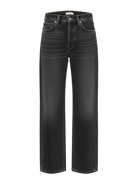 26SS 하이쿠레 스트레이트 팬츠 HEW03296DF174L902 Black - HAIKURE