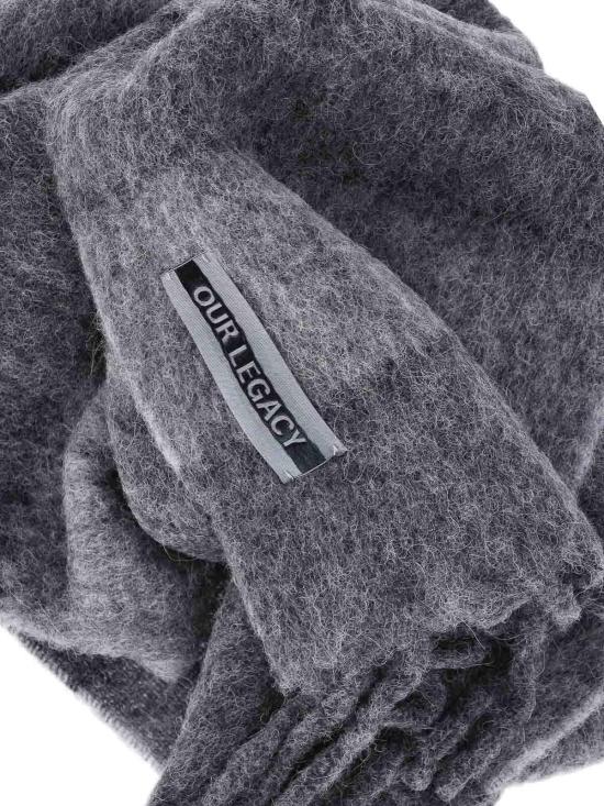 26SS 아워레가시 머플러/스카프 A2268ESSTATICSTRIPEFUZZYALPACA Grey - OUR LEGACY