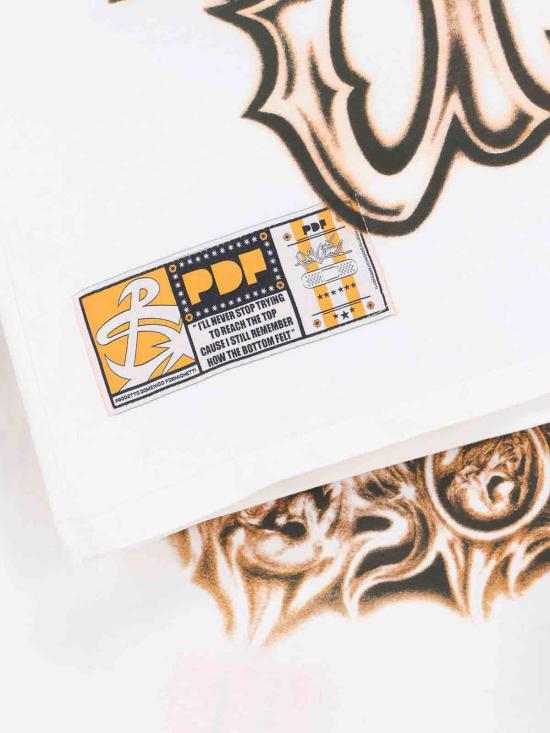 26SS 피디에프 반팔 티셔츠 DFM54029TJ110ITALY White - PDF