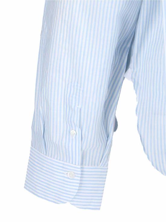 25SS 피나모레 셔츠 P5003ORIANAPDORIANA1 Blue - FINAMORE