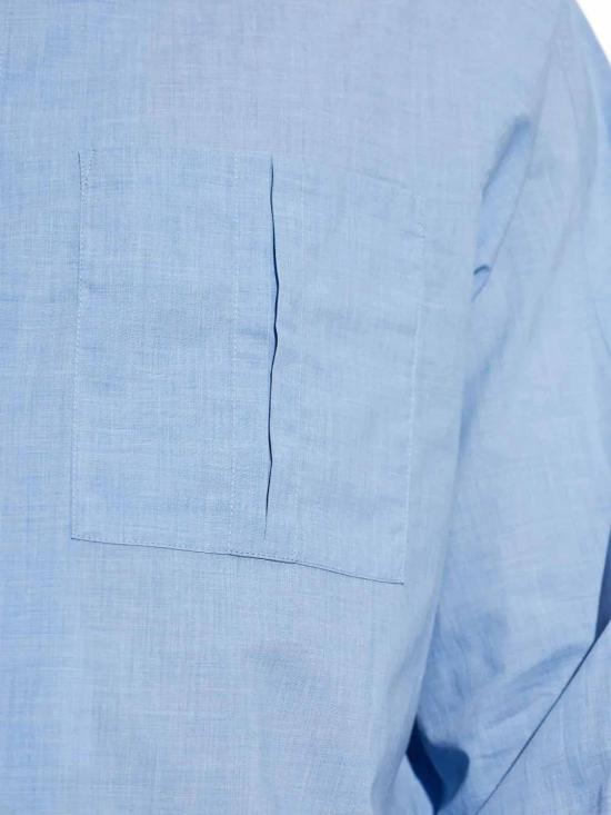 26SS 마르지엘라 긴팔 셔츠 S50DT0068S43021491M Blue - MAISON MARGIELA