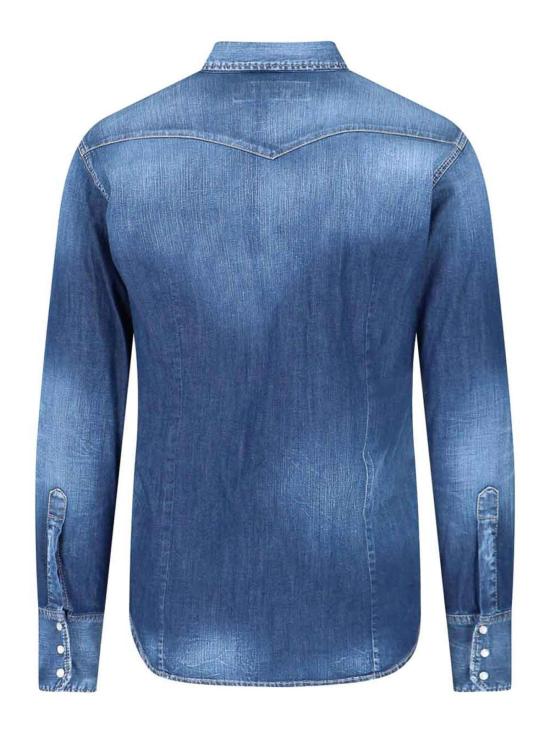 26SS 디스퀘어드2 데님 셔츠 S74DM0986S30341470 Blue - DSQUARED2