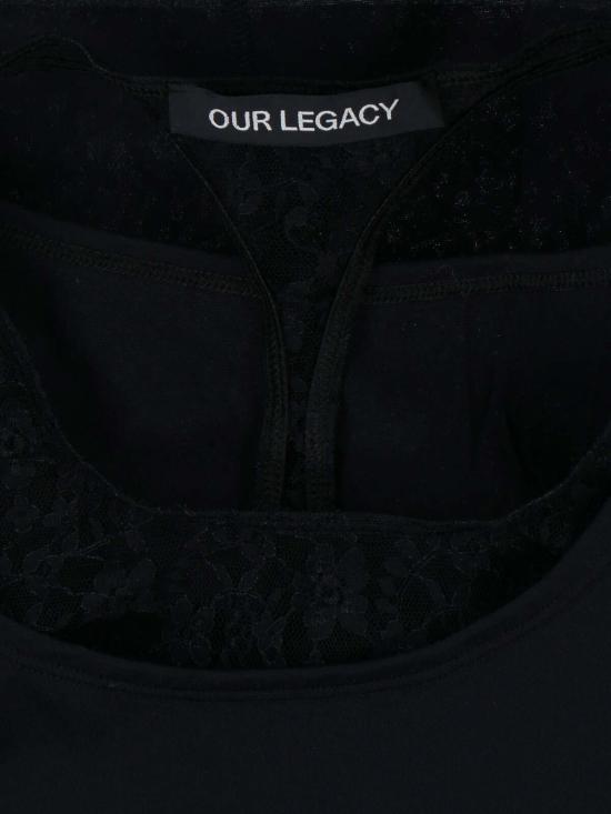 26SS 아워레가시 스윔 탱크 W2266SBBLACKSTOCKINGJERSEY Black - OUR LEGACY