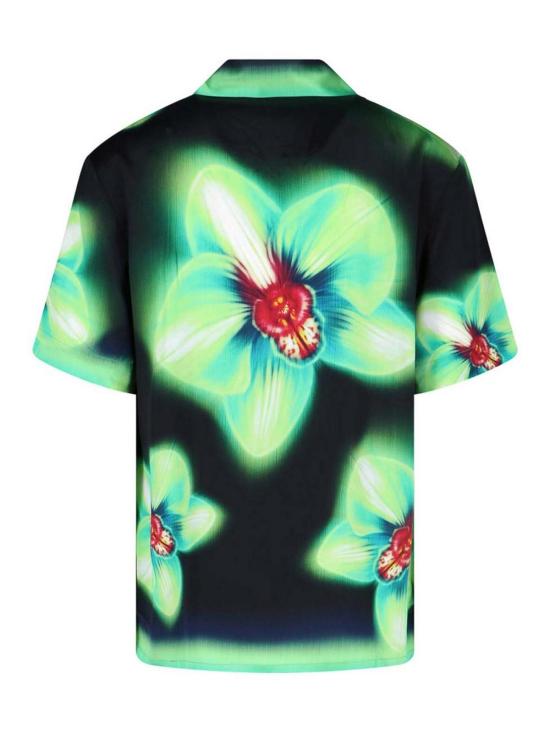 26SS 카사블랑카 반팔 셔츠 MSS26SH00302ORCHIDGLITCH Multicolour - CASABLANCA
