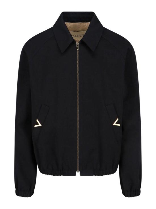 26SS 발렌티노 가라바니 봄버 자켓 8V0CIP79BFB0NO Black