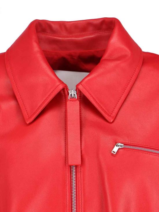 26SS 질샌더 봄버 자켓 J02SW0048J07187618 Red - JIL SANDER