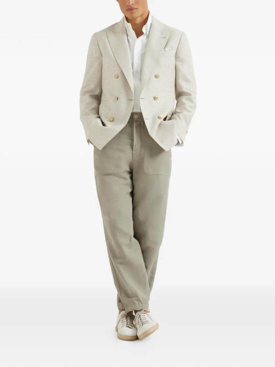 26SS 브루넬로 쿠치넬리 수트 자켓 MZ4197BPDGC001 Beige - BRUNELLO CUCINELLI