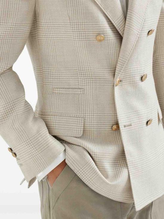 26SS 브루넬로 쿠치넬리 수트 자켓 MZ4197BPDGC001 Beige - BRUNELLO CUCINELLI