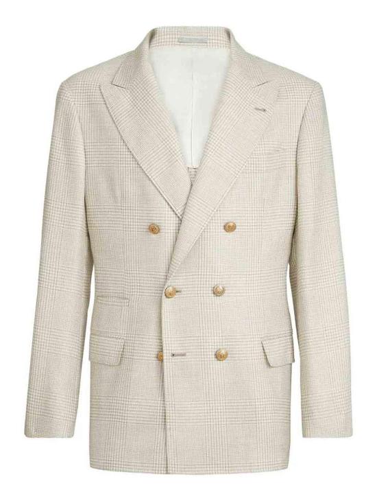 26SS 브루넬로 쿠치넬리 수트 자켓 MZ4197BPDGC001 Beige