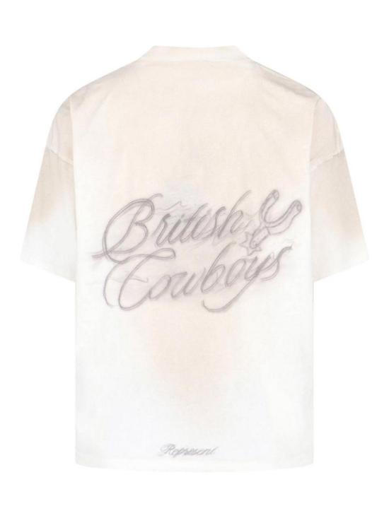 26SS 리프레젠트 브리티시 카우보이 티셔츠 MLM10059230 White - REPRESENT