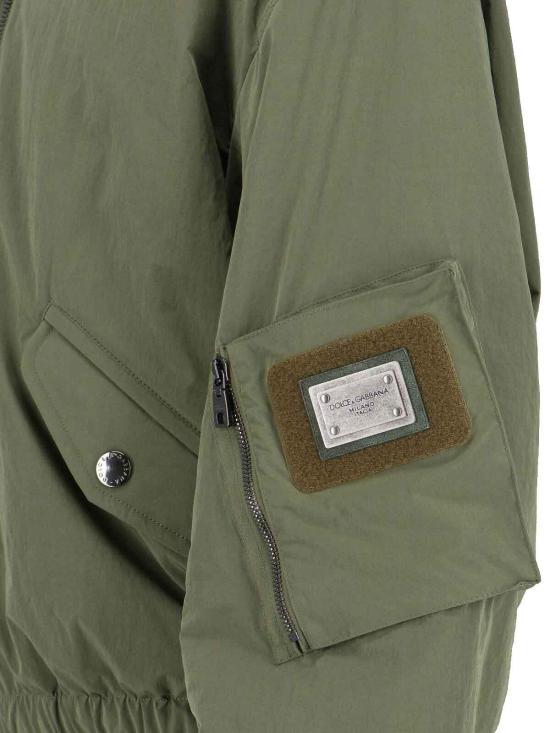 26SS 돌체앤가바나 봄버 자켓 G9BZSTHUMUEV0824 Green - DOLCE & GABBANA