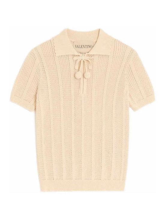 26SS 발렌티노 가라바니 폴로 티셔츠 BKP00JA33A03 Beige