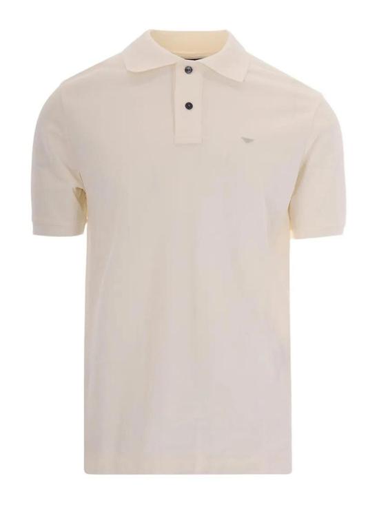 26SS 엠포리오 아르마니 폴로 티셔츠 EM005239AF10497U1055 White - EMPORIO ARMANI