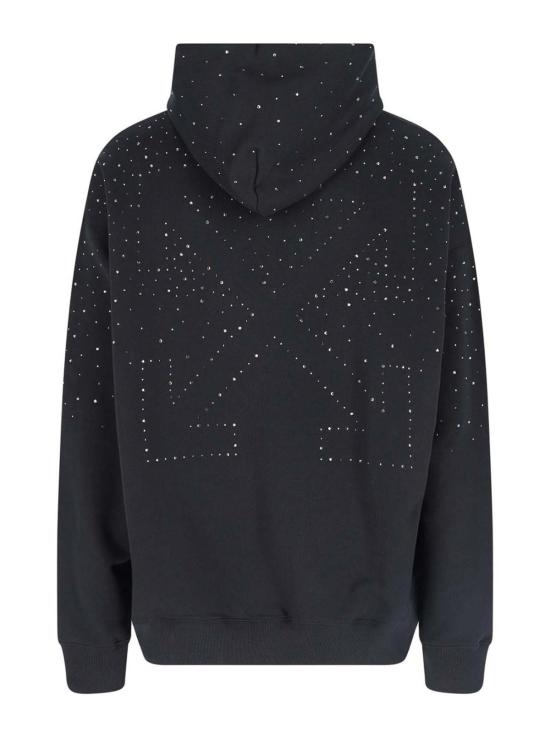 26SS 오프화이트 후드 티셔츠 44MBB085S26F01B101 Black - OFF WHITE