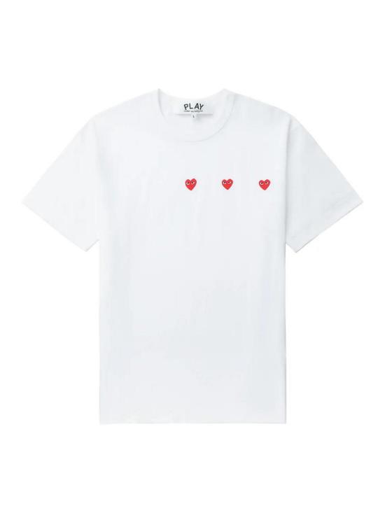 26SS 꼼데가르송 반팔 티셔츠 AXT337051WHITE