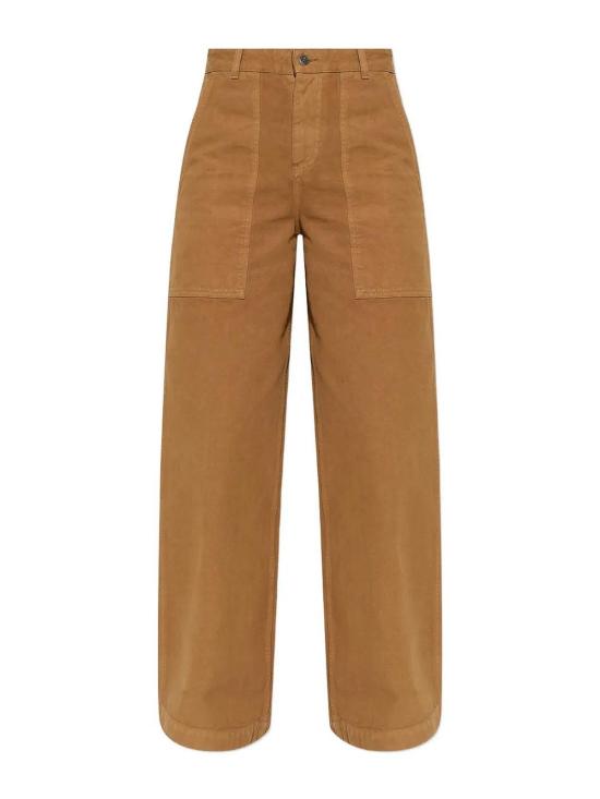 26SS 몽클레어 스트레이트 팬츠 2A000035999H24N Brown