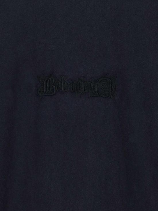 26SS 발렌시아가 반팔 티셔츠 850403TTVO81041 Black - BALENCIAGA