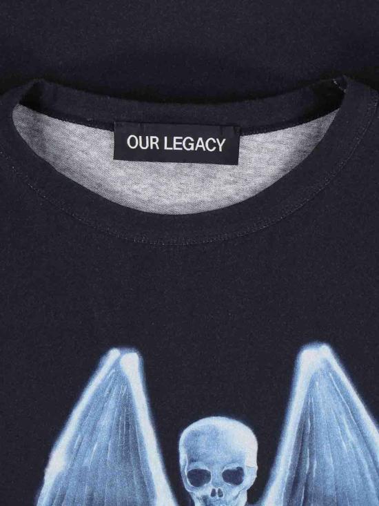 26SS 아워레가시 뉴 박스 티셔츠 폴른 엔젤 프린트 M2266NFFALLENANGELPRINT Multicolour - OUR LEGACY