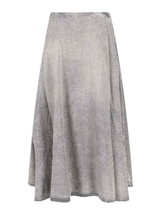 26SS 디젤 DE-ANNIE-S2 롱 스커트 A20224068UM02 Grey - DIESEL