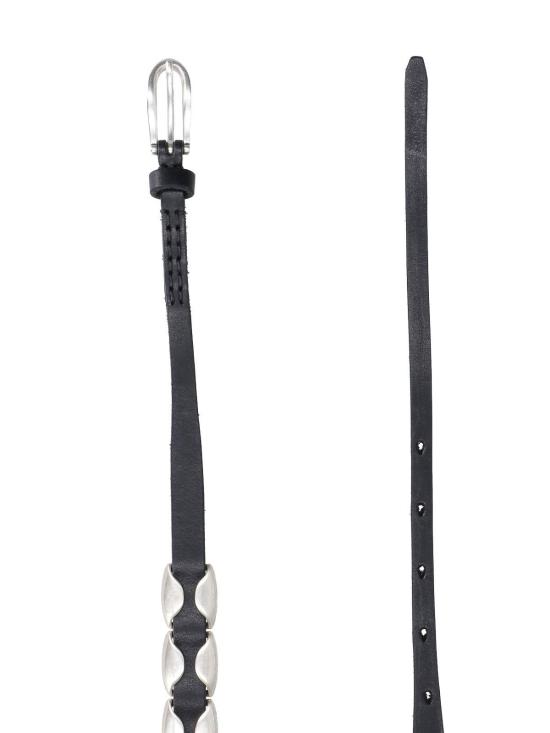 26SS 아워레가시 가죽 벨트 A2268BOIOILYBLACKLEATHER Black - OUR LEGACY