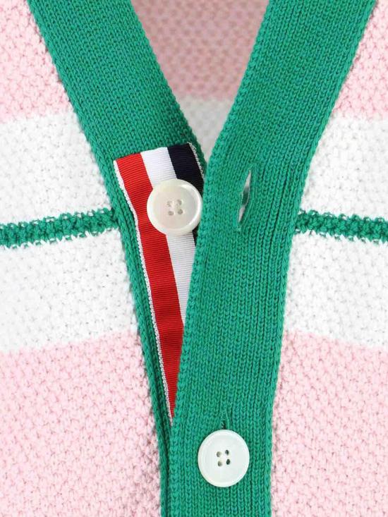 26SS 톰브라운 가디건 MKC641AY3016642 Nude Neutrals - THOM BROWNE