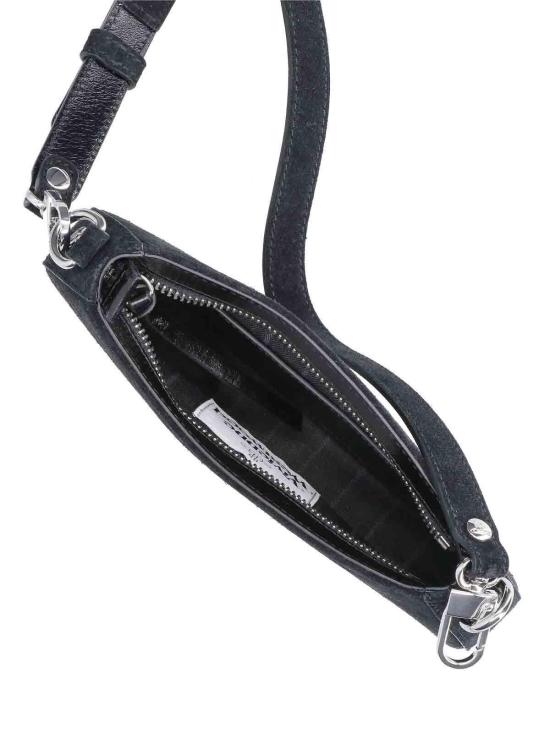 26SS 비비안웨스트우드 타샤 스웨이드 숄더 폰백 5801000JWL007EN401 Black - VIVIENNE WESTWOOD