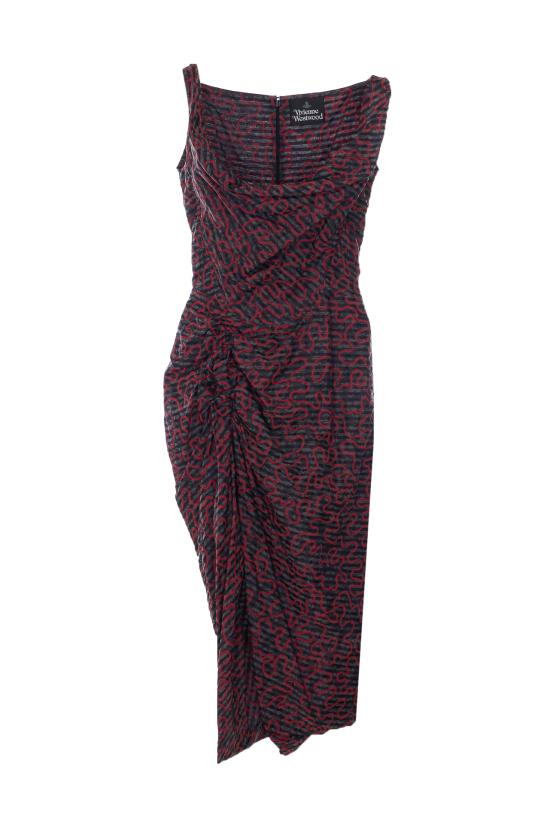 26SS 비비안웨스트우드 미디 원피스 110103BF W01F5N204 Black