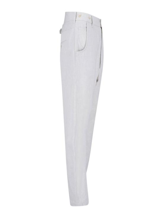26SS 비비안웨스트우드 스트레이트 팬츠 2F010022W01ERB408 White - VIVIENNE WESTWOOD