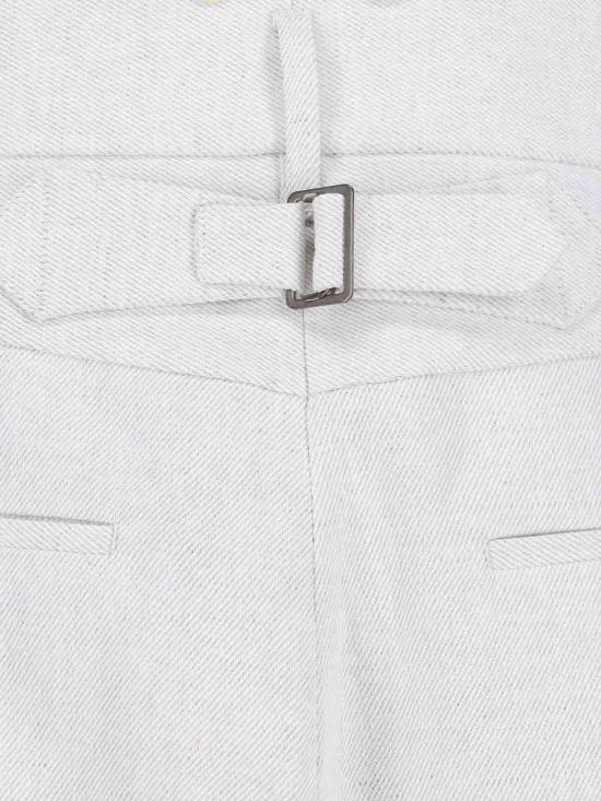 26SS 비비안웨스트우드 스트레이트 팬츠 2F010022W01ERB408 White - VIVIENNE WESTWOOD