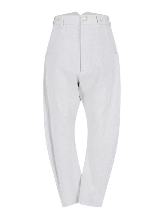 26SS 비비안웨스트우드 스트레이트 팬츠 2F010022W01ERB408 White
