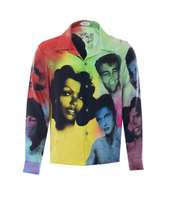 26SS 베르사체 긴팔 셔츠 1024232 1A179135X000 Multicolor - VERSACE