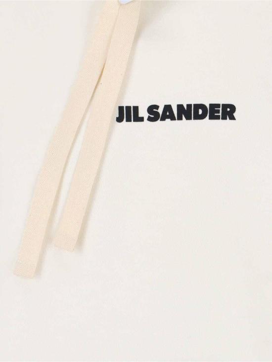 26SS 질샌더 후드 티셔츠 J22GU0149J20128103 White - JIL SANDER
