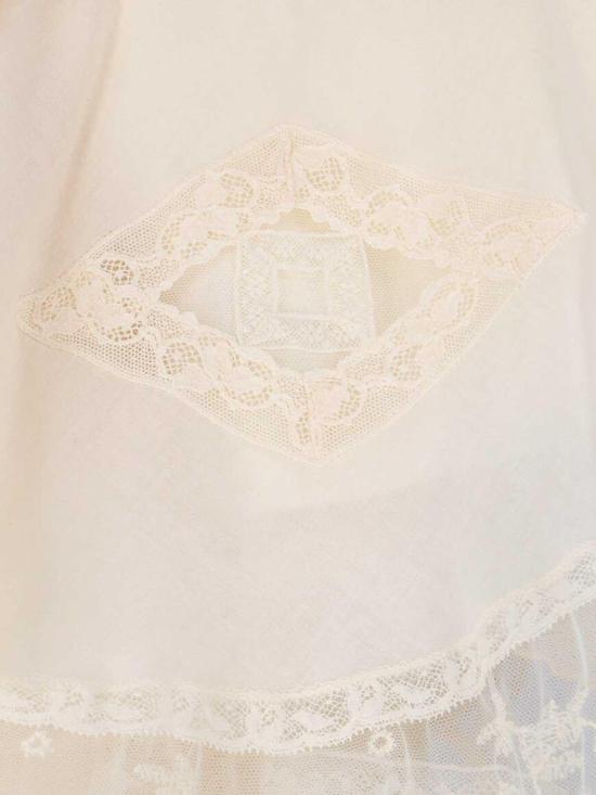 26SS 에르마노 설비노 미디 원피스 D482Q324APCSJBN10104 White - ERMANNO SCERVINO