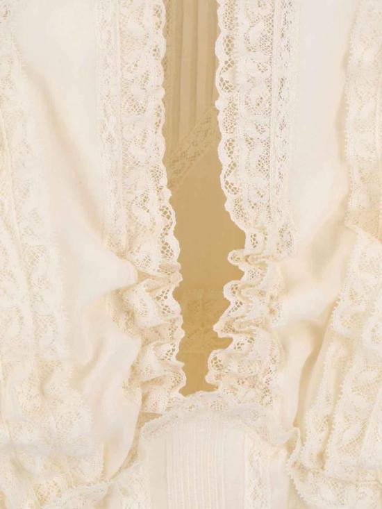 26SS 에르마노 설비노 미디 원피스 D482Q324APCSJBN10104 White - ERMANNO SCERVINO