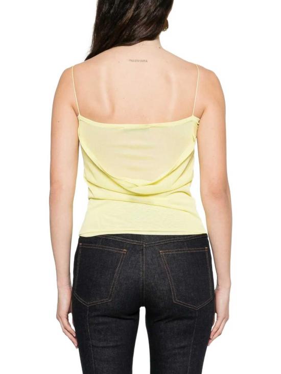 26SS 자크뮈스 민소매 티셔츠 TOW00901AK00317250 Yellow - JACQUEMUS