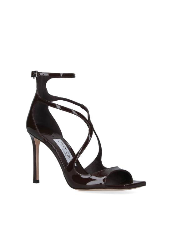 26SS 지미추 샌들 AZIA95PATCHOCOLATE Brown - JIMMY CHOO