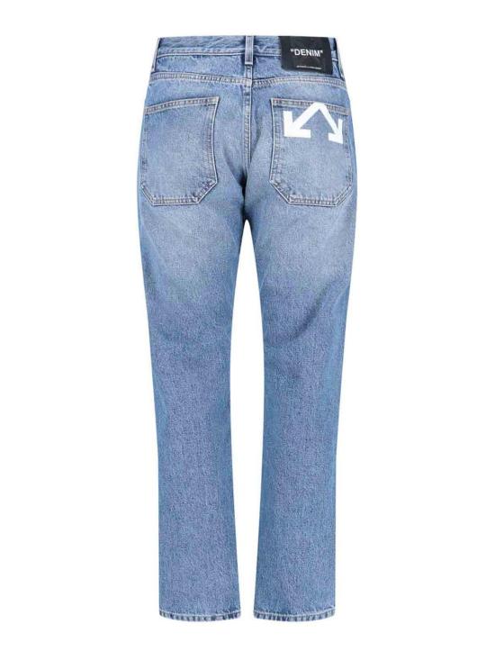 26SS 오프화이트 데님 팬츠 44XYA175S26D002400 Blue - OFF WHITE