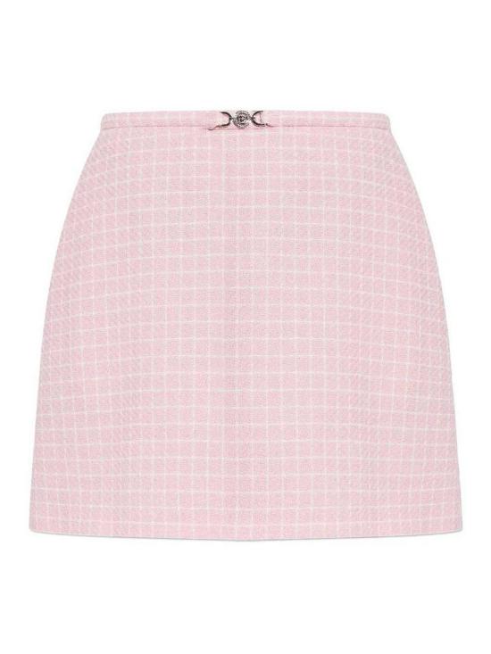 26SS 베르사체 미디 스커트 10223971A104442PL40 Nude Neutrals